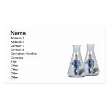 Test Tube Babies Business Card Template