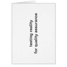 testing reality notecard