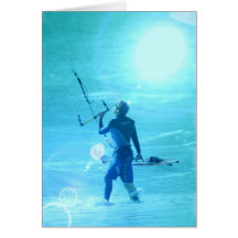 Testing the Wind Greeting Card