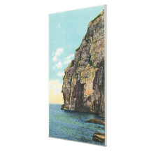 Tête blanche dans le port de Portland Toile Tendue Sur Châssis