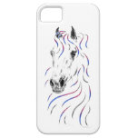 Tête de cheval Arabe colorée Coque iPhone 5 Case-Mate