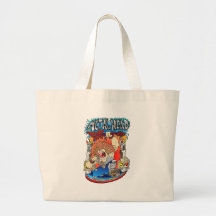 Tête en métal sac fourre-tout