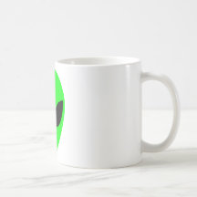 Tête étrangère tasse à café