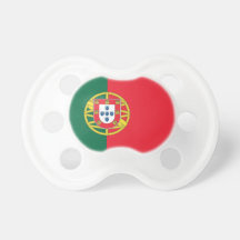 Tétine avec le drapeau du Portugal