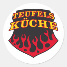 Teufels Küche-Hexenküche Aufkleber