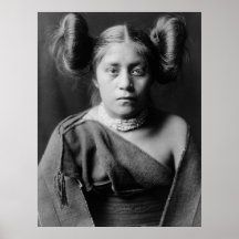 Tewa Indian Maiden, early 1900s Posters