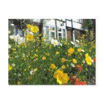 Tewkesbury cottages and Garden Post Cards