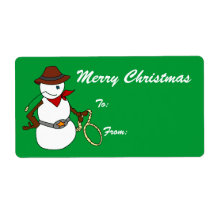 Tex - Merry Christmas Tags Shipping Labels