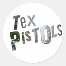 Tex Pistols Sticker