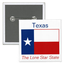 Texan Flag Button