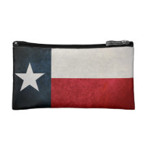 Texan Flag Makeup Bag