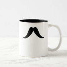 Texan Moustache Coffee Mug