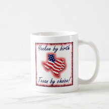 Texan par la tasse bien choisie