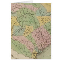 Texas 14 greeting card
