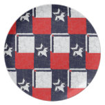 TEXAS BLUR DESIGN PLATES