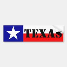 Texas Bumper Stickers