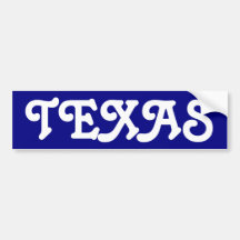 Texas Bumper Stickers