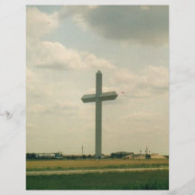 Texas Cross Personalized Flyer