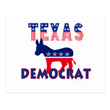 Texas Democrat Postcards