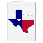 Texas Flag Map Cards