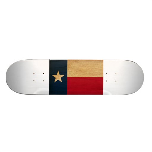 Texas Flag Skate Board Deck
