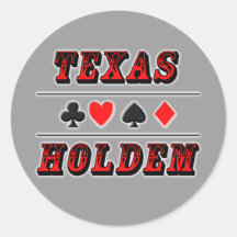 Texas Holdem Poker Stickers