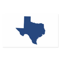 Texas in Blue Sticker