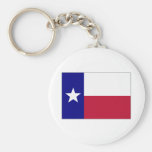 Texas Lone Star Flag Key Chain