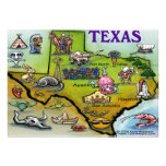 TEXAS Map Card Custom Invites