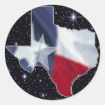 Texas Map Sticker