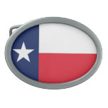 TEXAS OVAL BELT BUCKLE