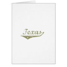 Texas Revolution T-shirts Card