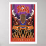 Texas Rock & Rods-Poster posters