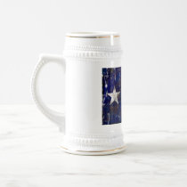 Texas Rusted Lone Star State Flag Coffee Mugs