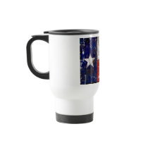 Texas Rusted Lone Star State Flag Mugs