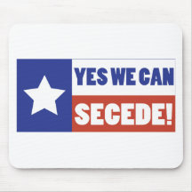 Texas Secede Mousepads