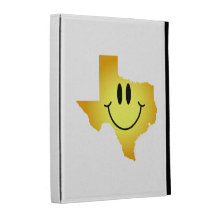 Texas Smiley Face iPad Cases