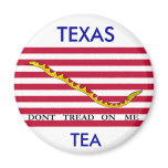 TEXAS TEA, Dont Tread On Me Refrigerator Magnet