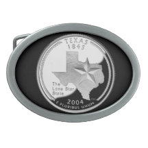 Texas The Lone Star State Belt Buckle