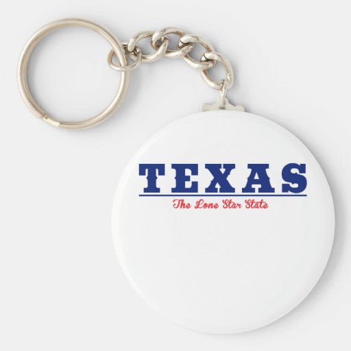 Texas - The Lone Star State Keychains