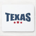 Texas Three Stars Design Mouse Pads