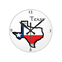 Texas Wall Clock