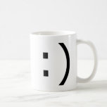 Text Smile (common) Coffee Mugs