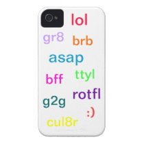 Text Talk Phone Case Iphone 4 Case-mate Cases