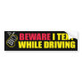 Text While Driving Bumper Sticker