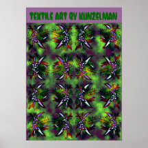 "TEXTILE ART" PRINT
