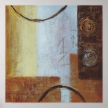Texture chaude I Affiches