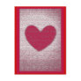 Texture Heart Card Anti Valentine Postcards