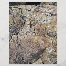 Texture Of Mountain Rock Flyer Design