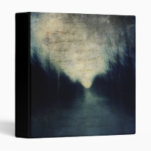 Textured Evening Abstract 1" Photo Album 3 Ring Binders